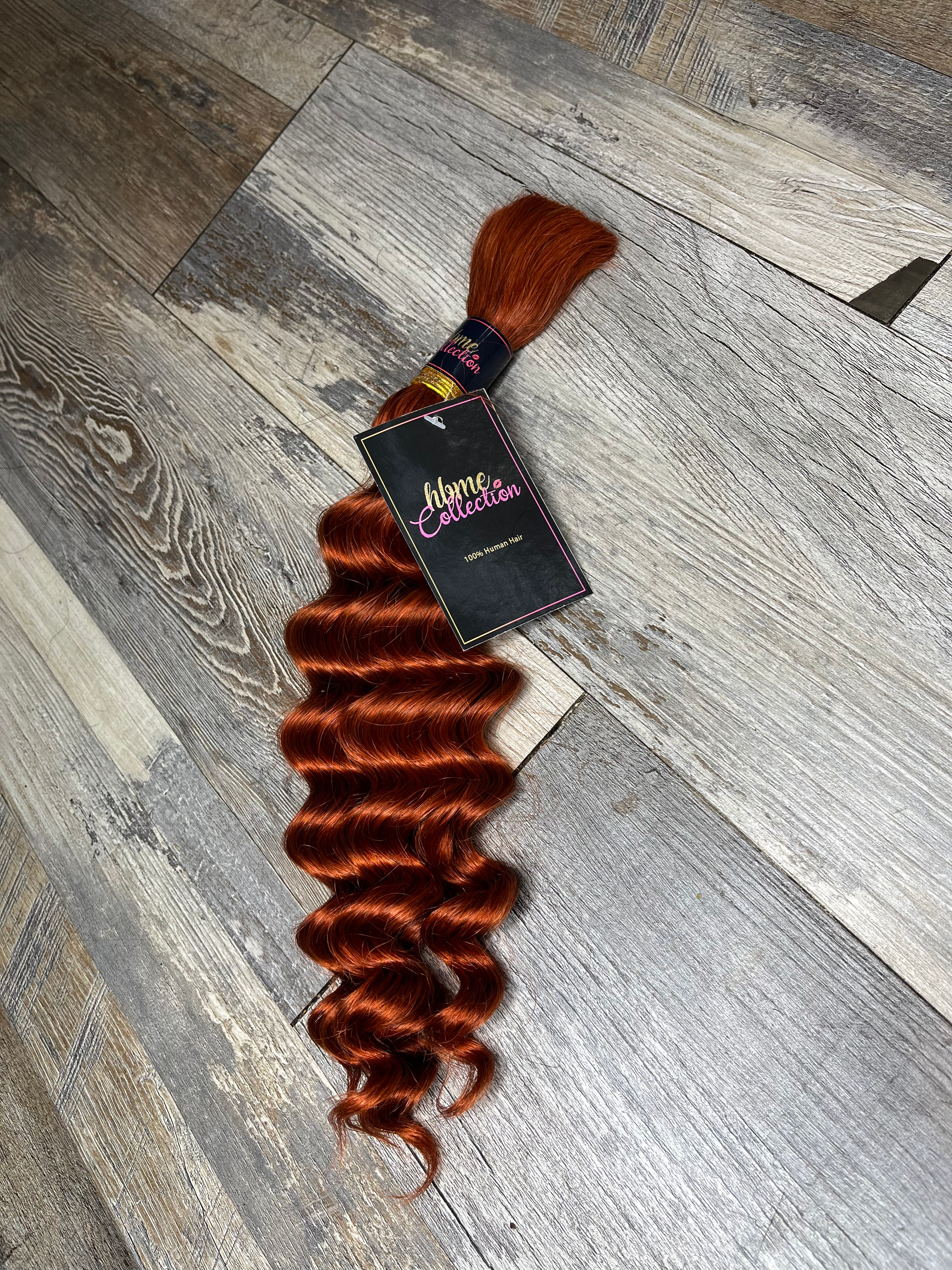 FLORISSANTE BULK BRAIDING HUMAN HAIR(custom colored)