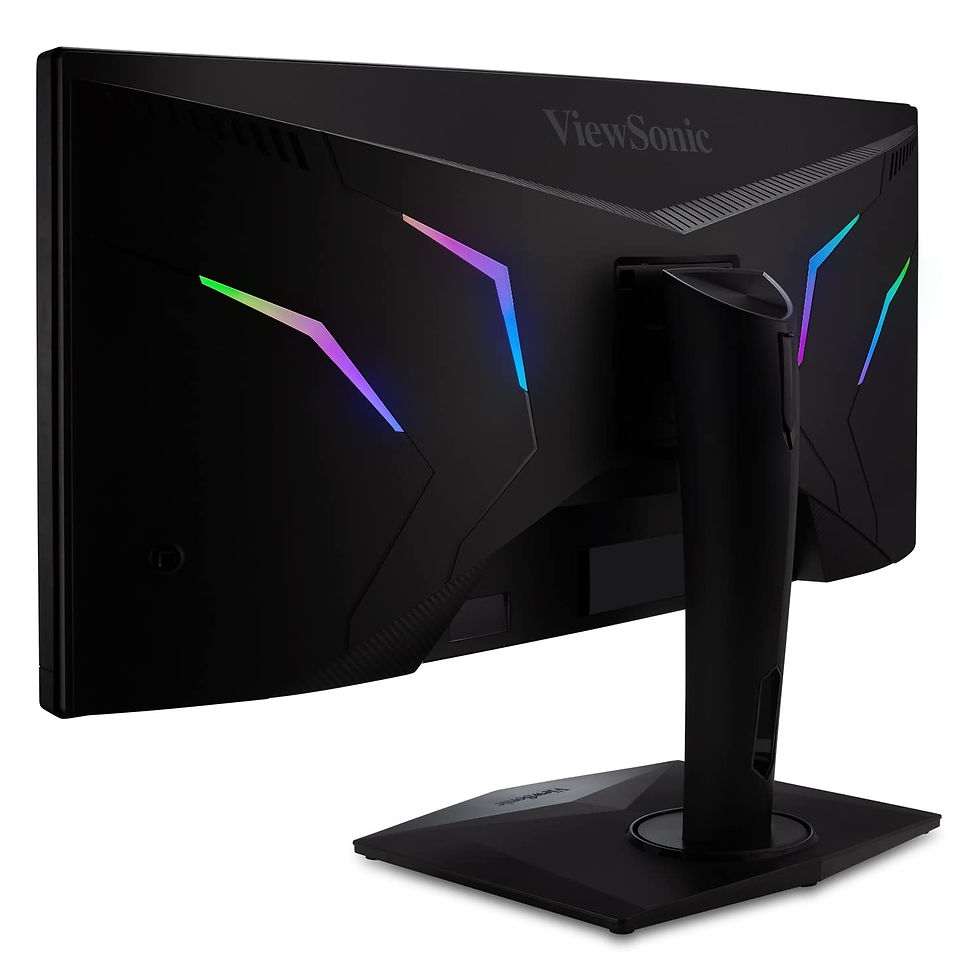 Thumbnail: ViewSonic XG350R-C 35 Inch UltraWide 21:9 Curved 1440p 100Hz RGB Gaming Monit...