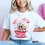 Thumbnail: Disney Valentine Day Mickey and Friends Woman's T-Shirts