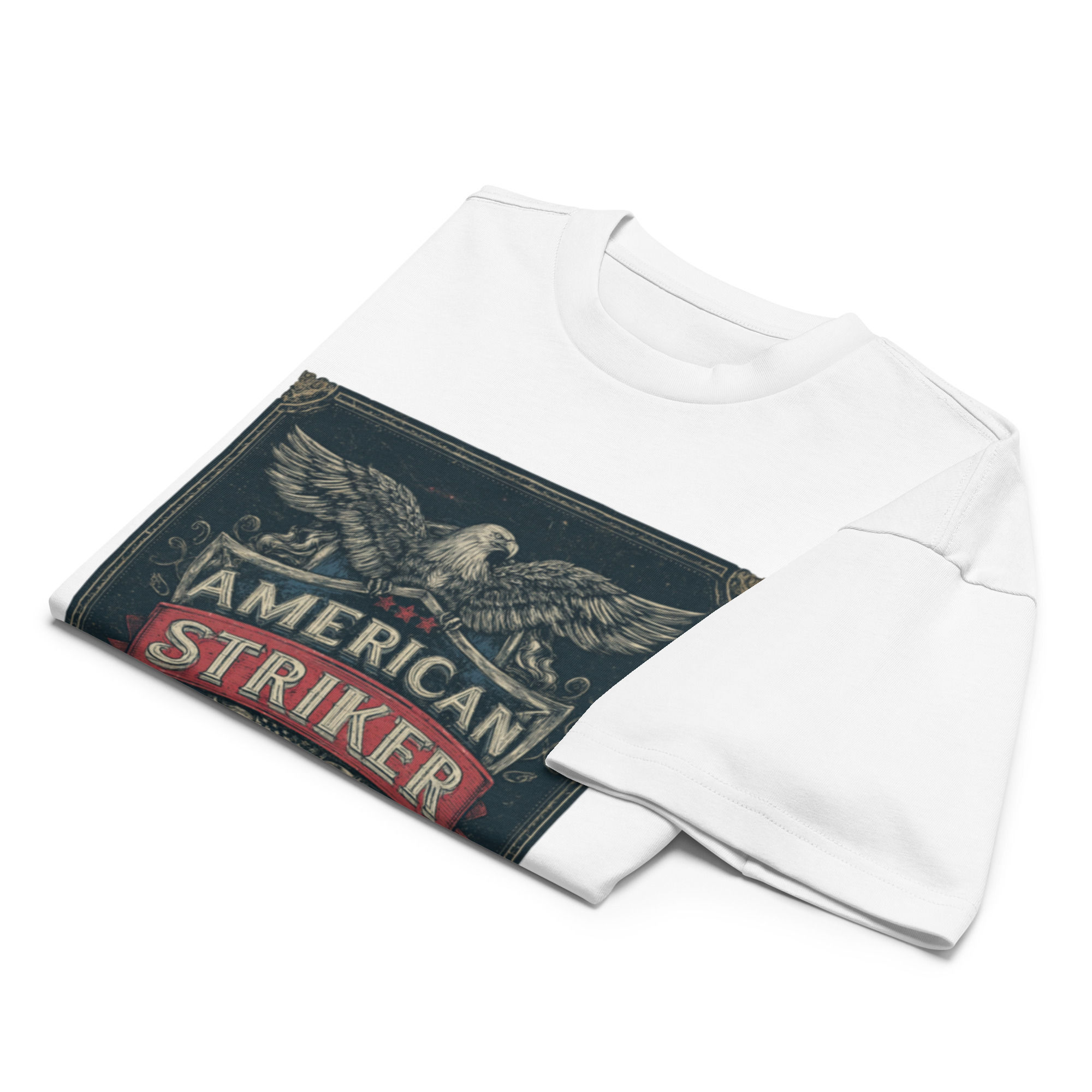American Striker Eagle Crest Box Tee