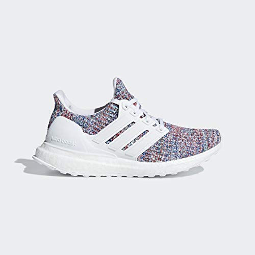 Thumbnail: adidas Unisex-Child Ultraboost, White/White/Blue, 5