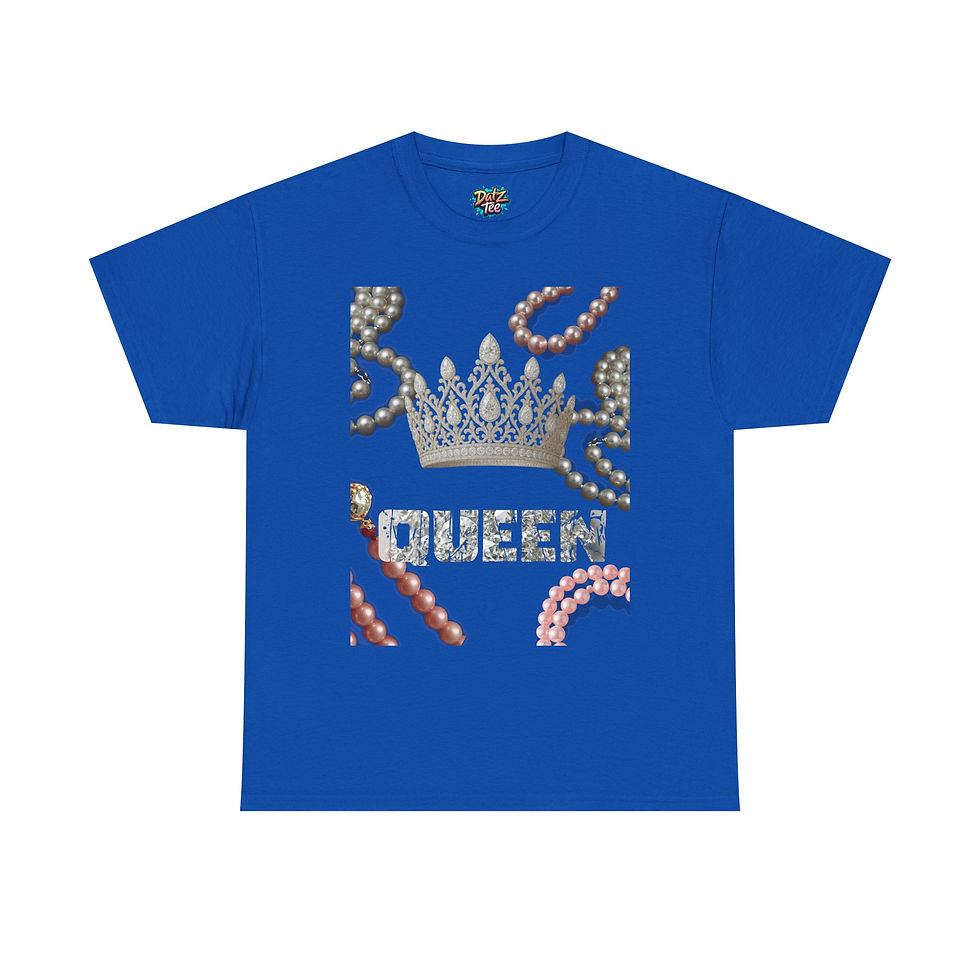 Thumbnail: Queen Crown - Women's  Heavy Cotton Tee