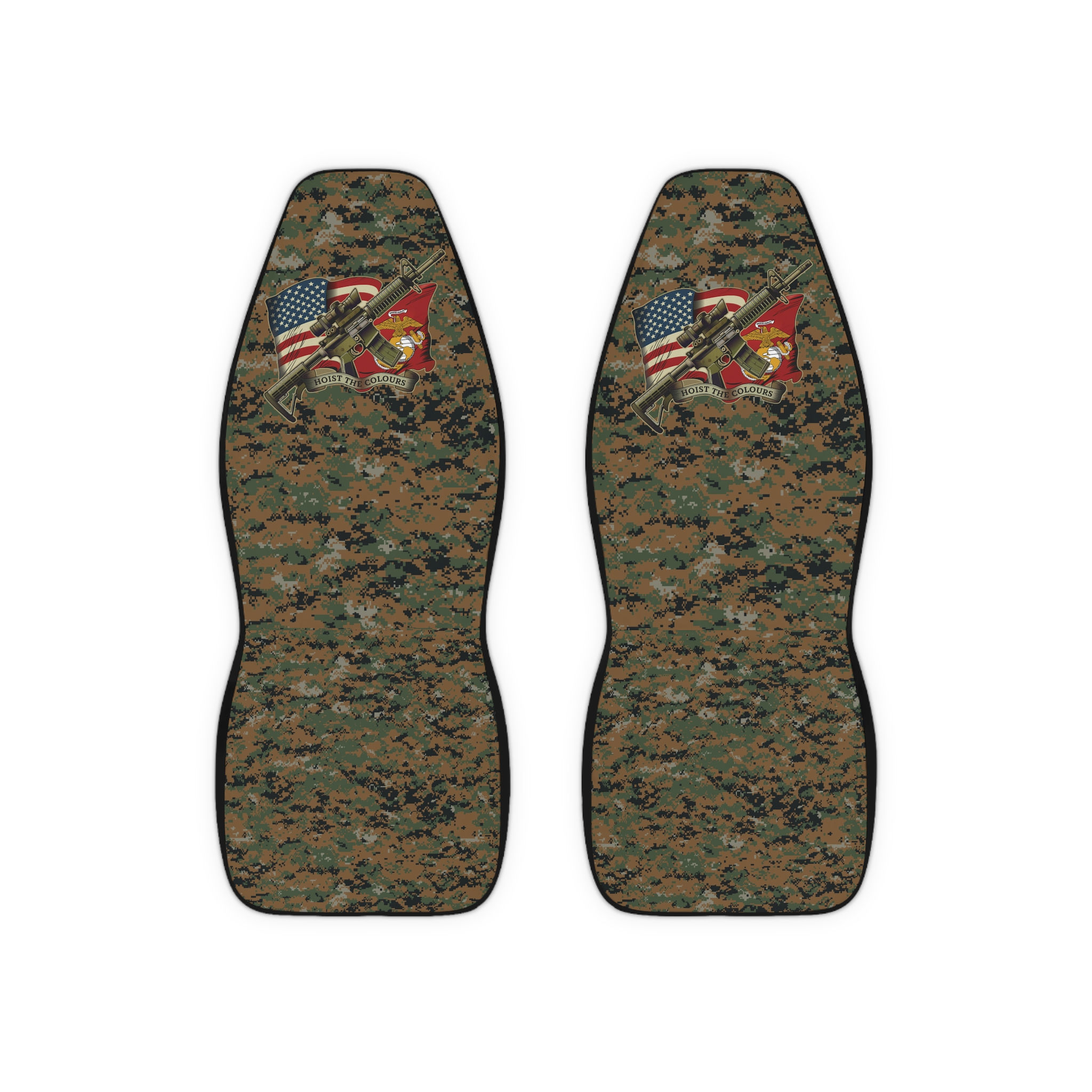 Marine Corps Car Seat Covers, Unique Auto Accessories for Veterans