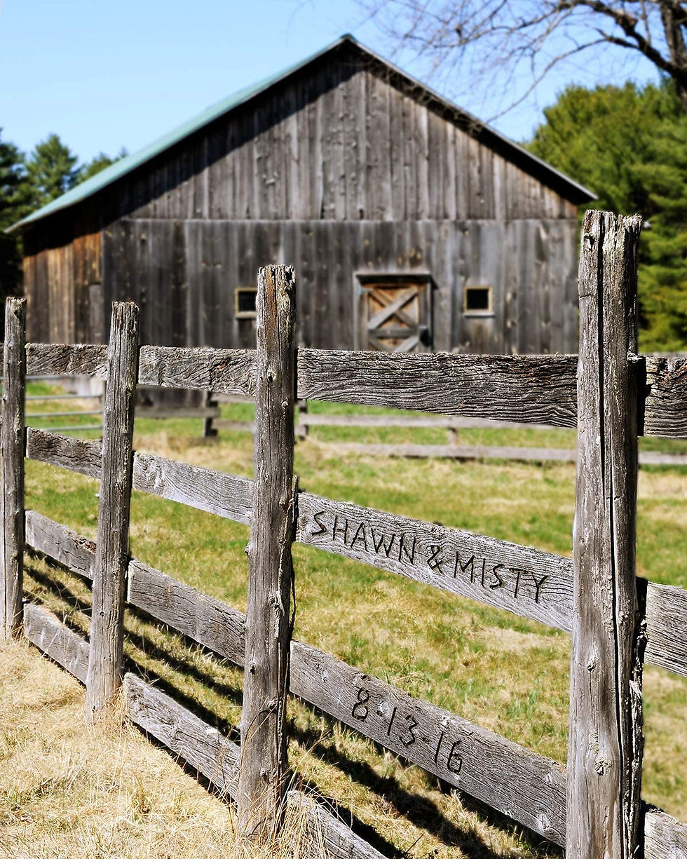Thumbnail: Rustic Barn Personalized Print, Custom Name Print, Custom Rustic Decor, Barn ...