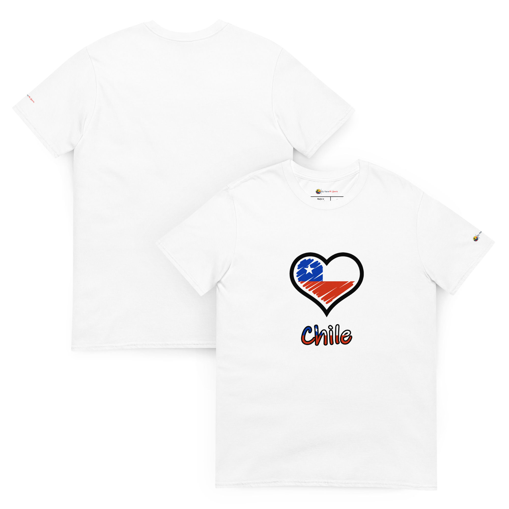 "Corazón 2” - Chile, classic unisex tee