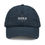Thumbnail: Dark blue distressed dad hat