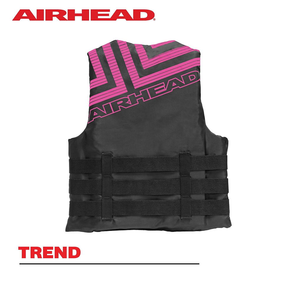 Thumbnail: Airhead Women’s Trend Life Jacket, Coast Guard Approved, Large/X-Large, Pink