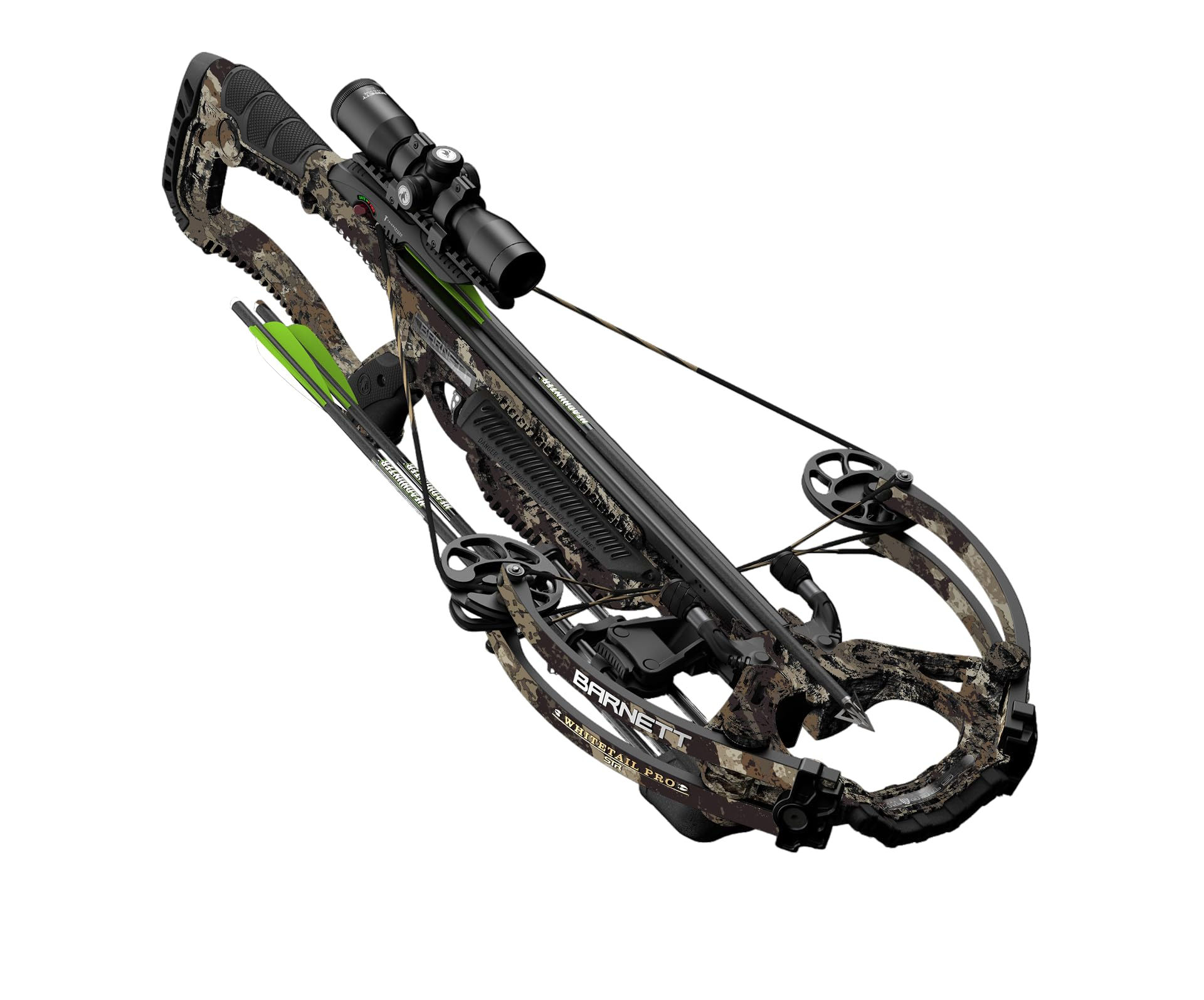 Barnett Whitetail Pro STR Crossbow, with 4x32mm Illuminated Scope, 2 Arrows, ...