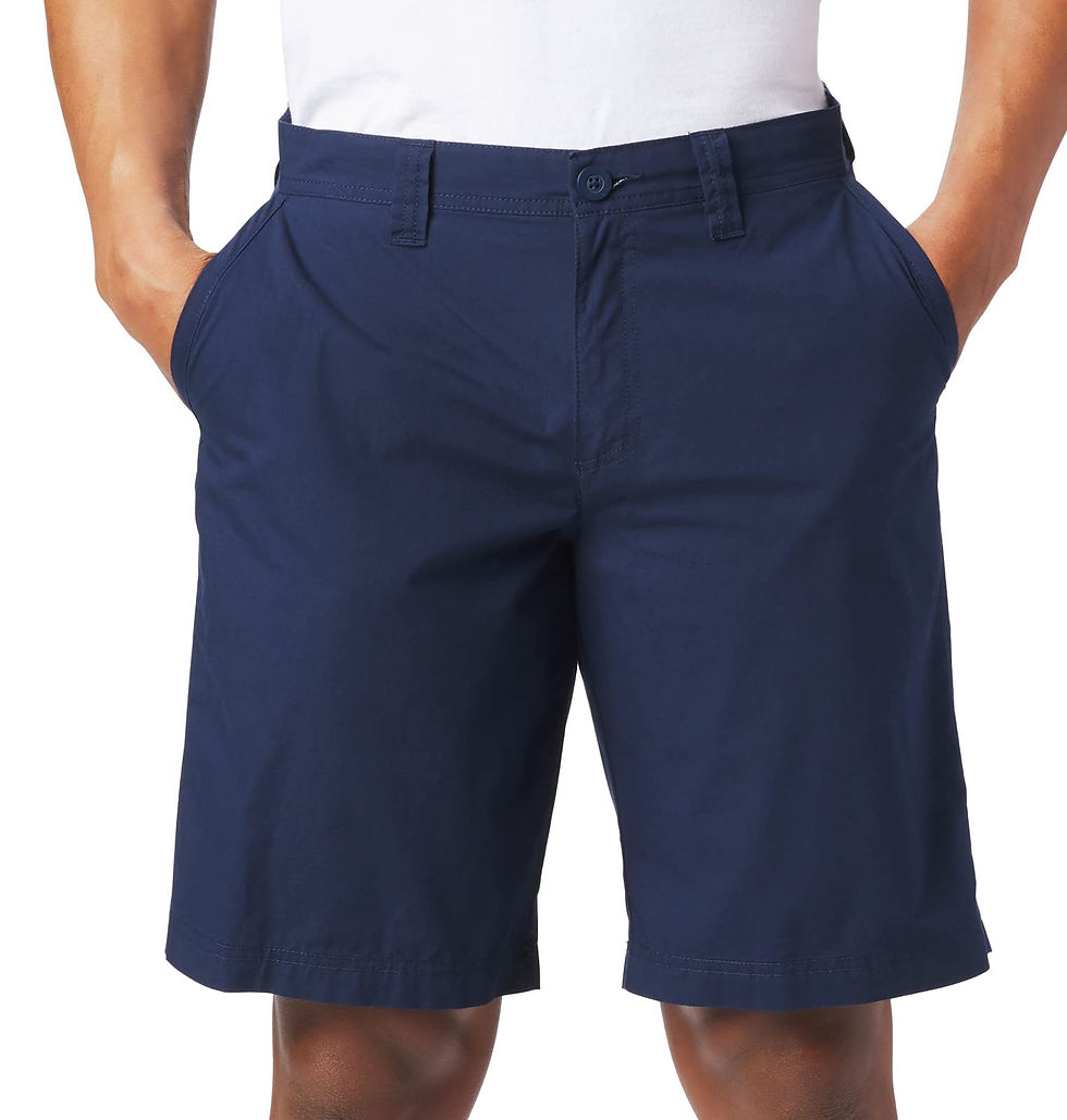 Thumbnail: Columbia Men's Washed Out Short, Collegiate Navy, 36W x 8L