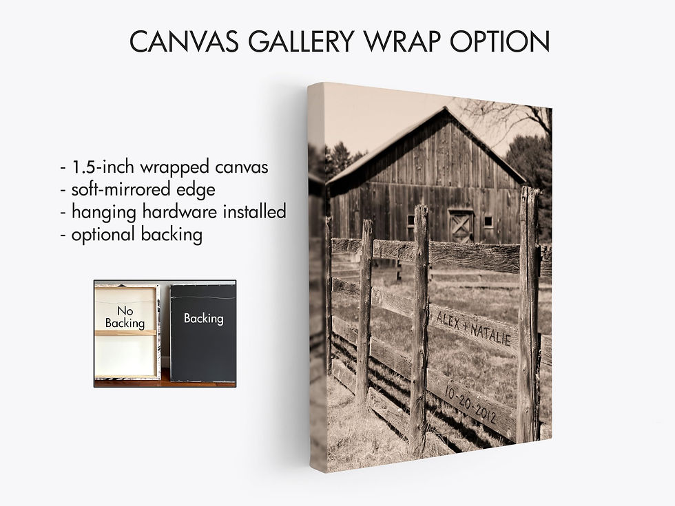 Thumbnail: Rustic Barn Personalized Print, Custom Name Print, Custom Rustic Decor, Barn ...