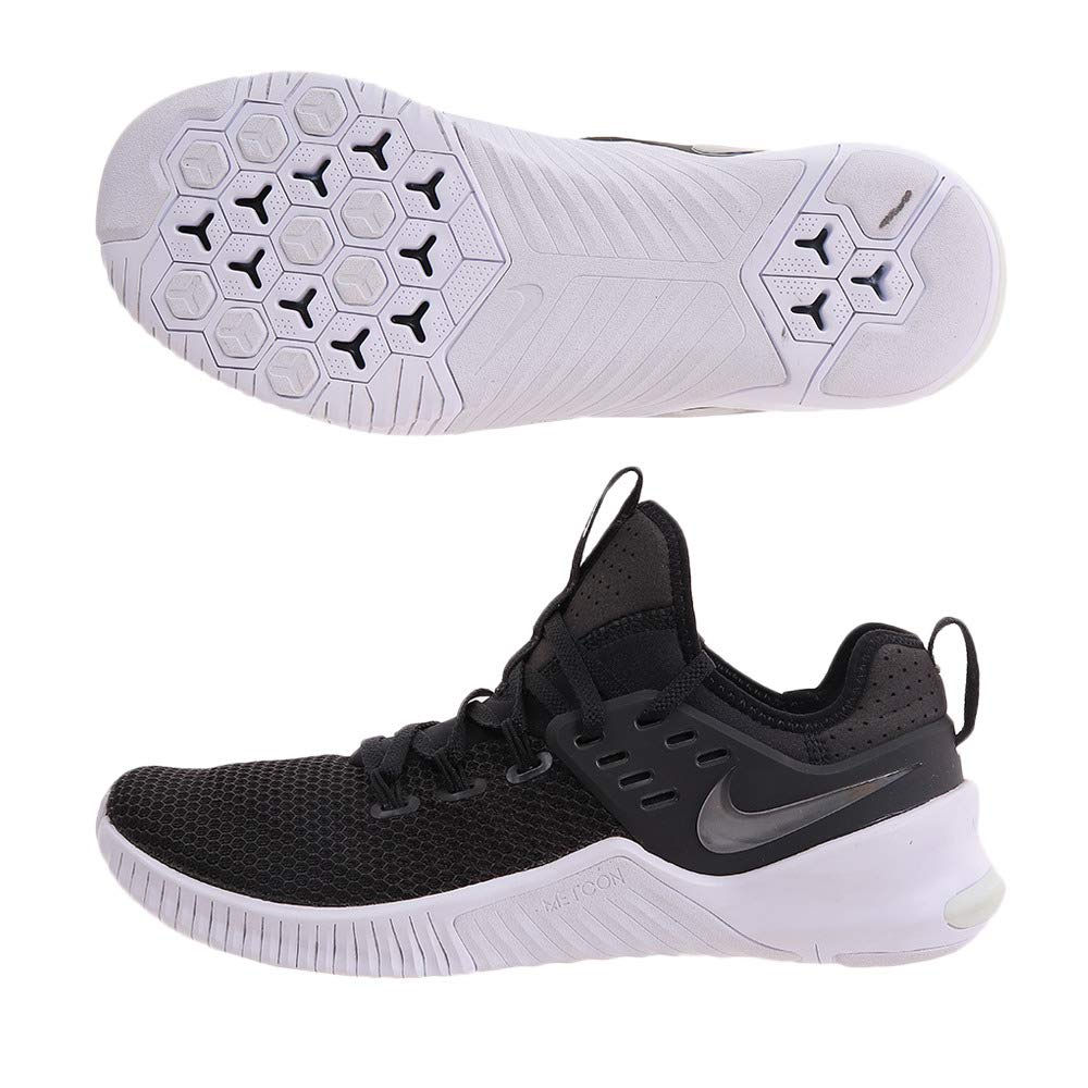 Nike Men's Free Metcon Ankle-High Cross Trainer Shoe (10 M US, Black/White)