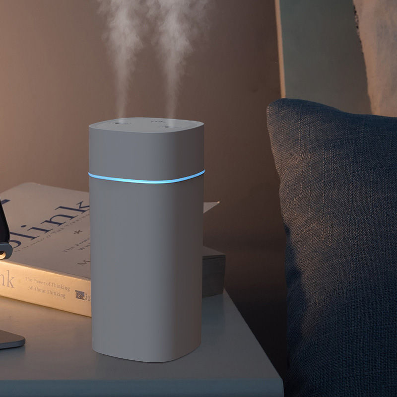 Thumbnail: USB Air Humidifier Double Spray Port Essential Oil 600ml Aromatherapy Humificado
