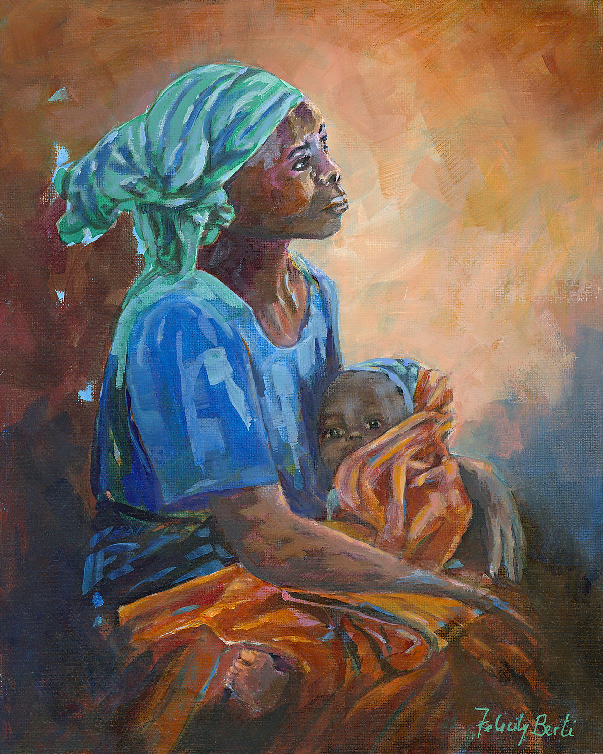 Mother & Child - Giclée Art Print