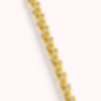 14K Gold Square Rope Link Chain 24"