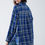 Thumbnail: Lumberjack Oversized Shirt in Blue.