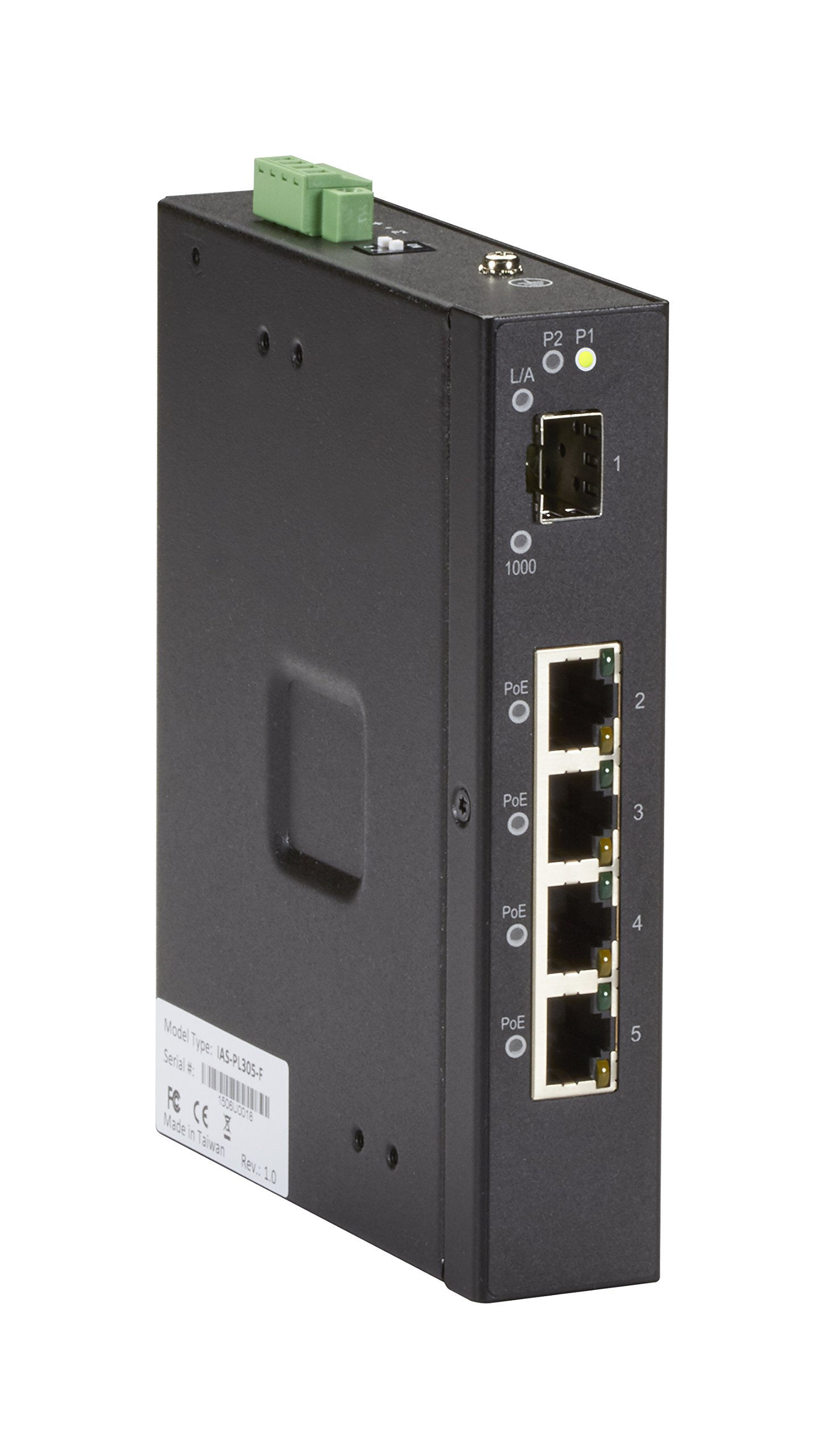 Black box Industrial Gigabit Ethernet Poe Switch