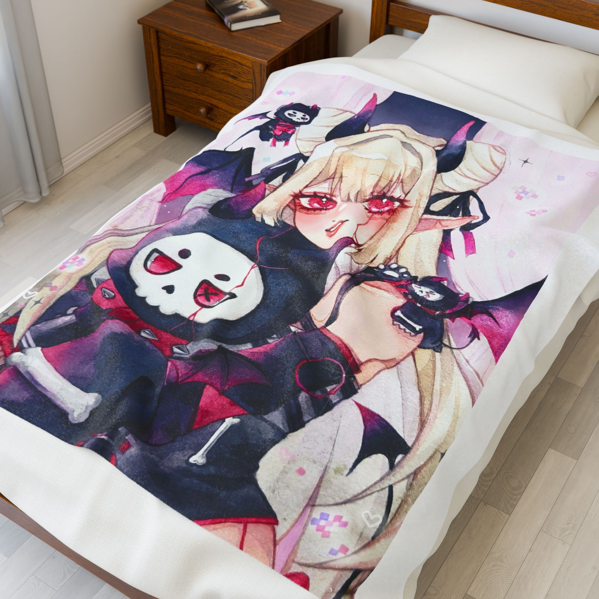 Watercolor Snuggle Blanket