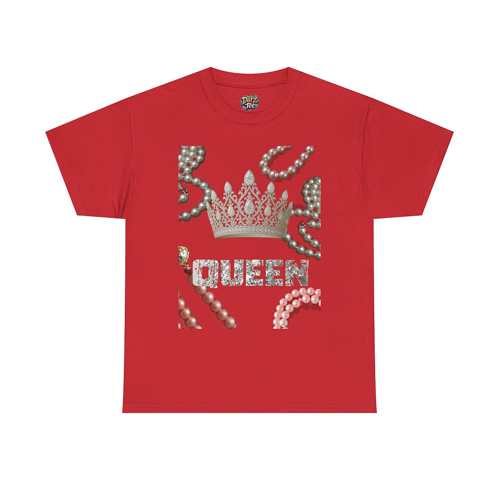 Thumbnail: Queen Crown - Women's  Heavy Cotton Tee