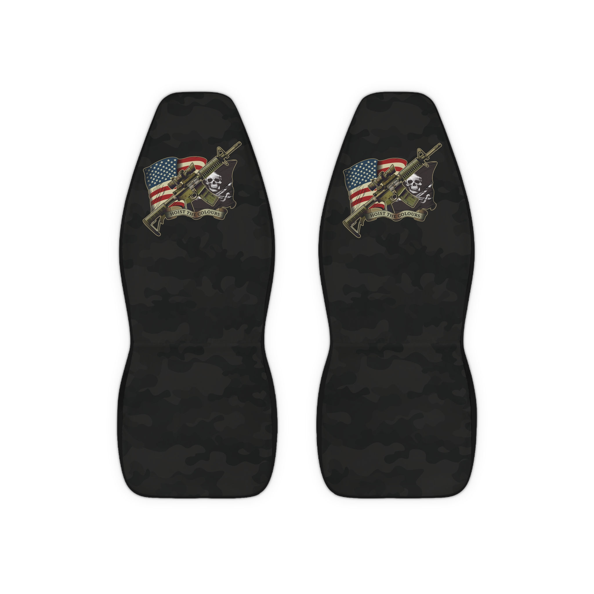 Patritoic Car Seat Covers, Unique Auto Accessories for Veterans