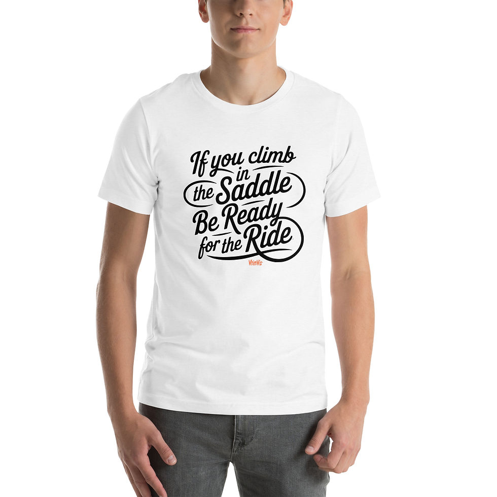 Thumbnail: Ready for the Ride - WhimWiz Unisex t-shirt