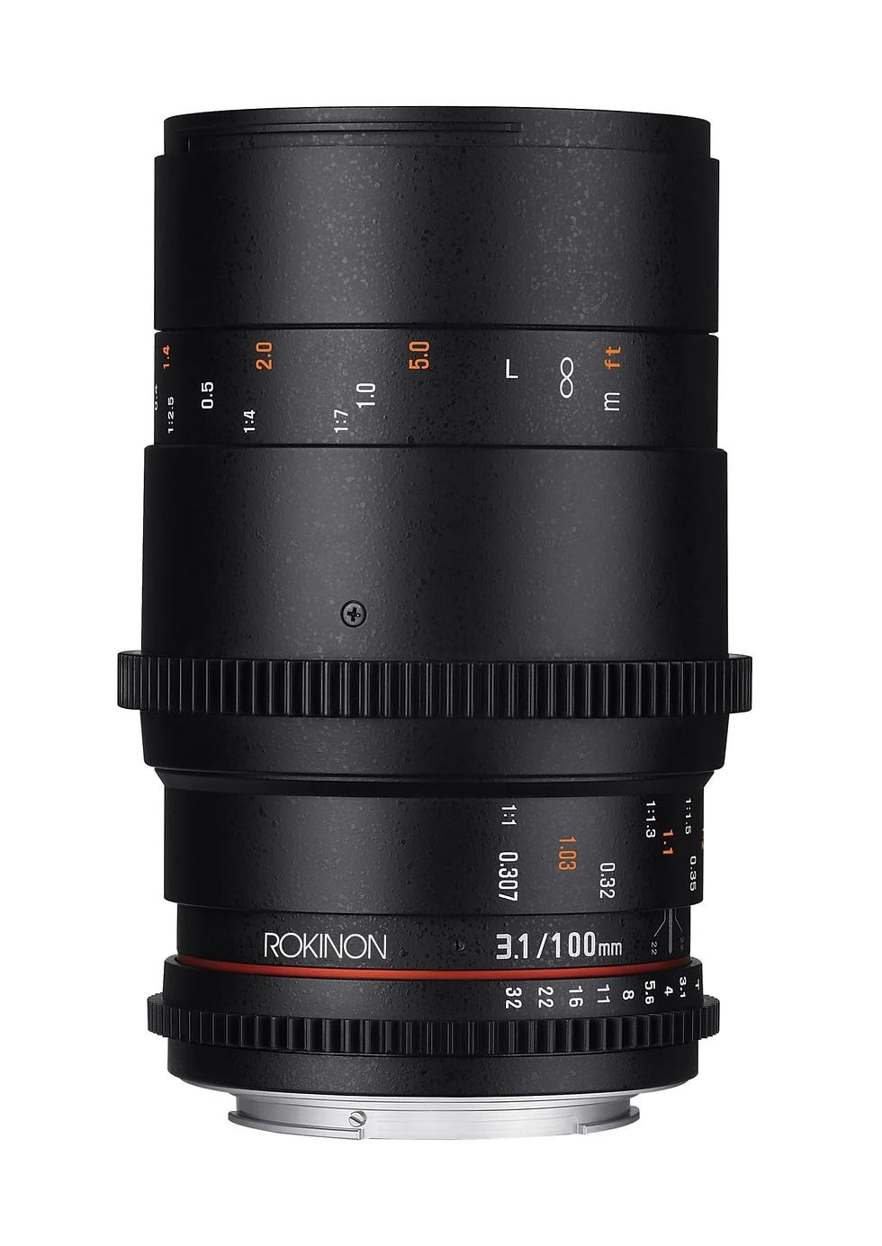 Thumbnail: Rokinon Cine DS 100mm T3.1 ED UMC Full Frame Telephoto Macro Cine Lens for Ni...