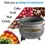 Thumbnail: Witches Cauldron Serving Bowls Resin Candy Bucket for Halloween