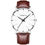 Thumbnail: 2022 Minimalist Men's Fashion Ultra Thin Watches Simple Men Business Stainless S
