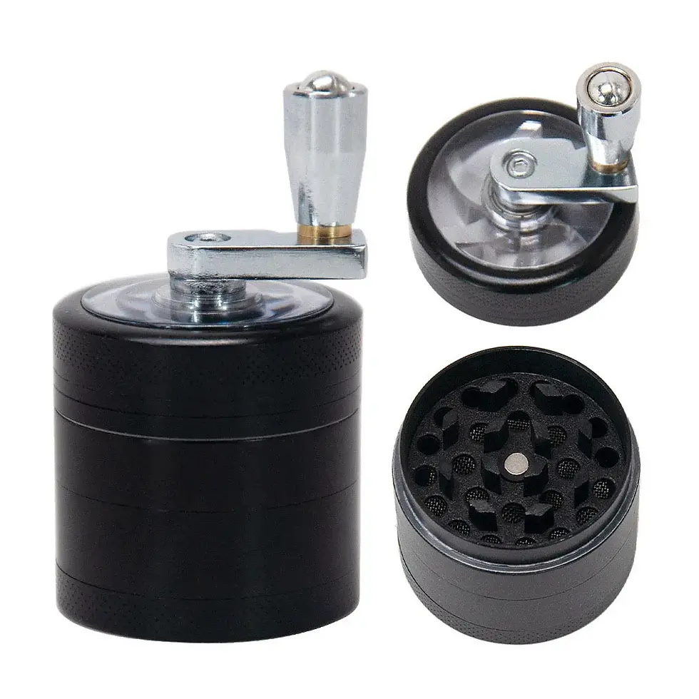 Miniatura: 2025 New Model Skylight Zinc Alloy Classic Four-Layer Manual Grinder 40mm With