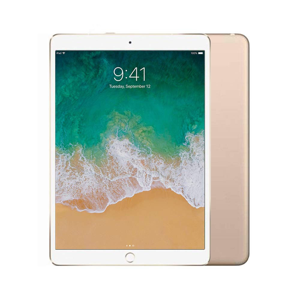 Apple iPad Pro 10.5in with (Wi-Fi + Cellular) - 256GB, Gold (Renewed)
