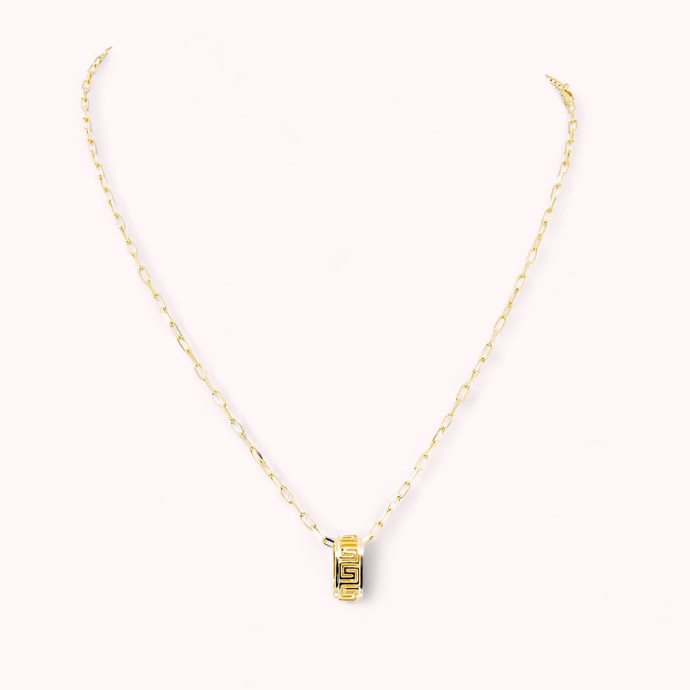 Miniatura: 14K Gold Cutout Pendant