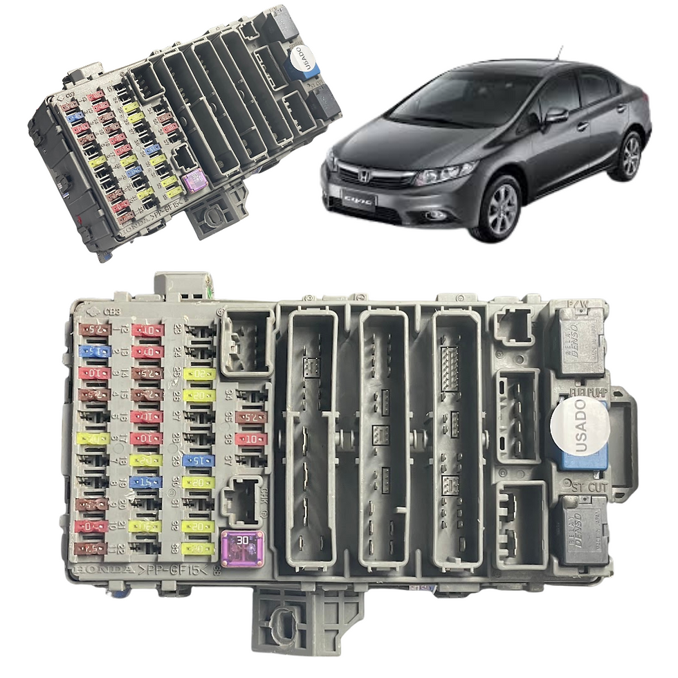 Caixa Fusíveis Honda Civic 2007-2012 52525ld