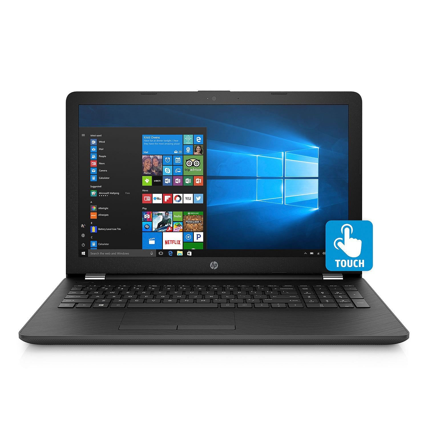 2018 HP Touchscreen Flagship 15.6" HD Backlit Keyboard Laptop PC, 8th Gen Int...