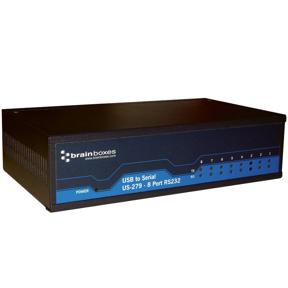 Brainboxes Serial Adapter (US-279), Black