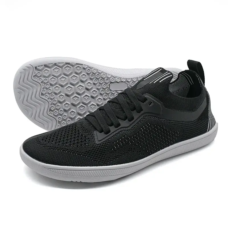 Thumbnail: JINCHEN Zero 0 Drop Flat Wide Board Toe Box Anatomical Shoes Minimalist