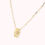 Miniatura: 14K Gold Cutout Pendant