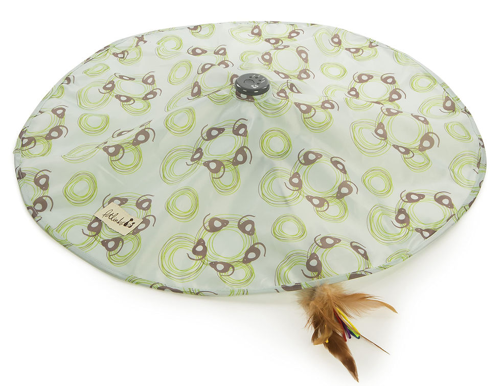 Thumbnail: Petlinks Mystery Motion Concealed Electronic Motion Cat Toy, Battery Powered ...