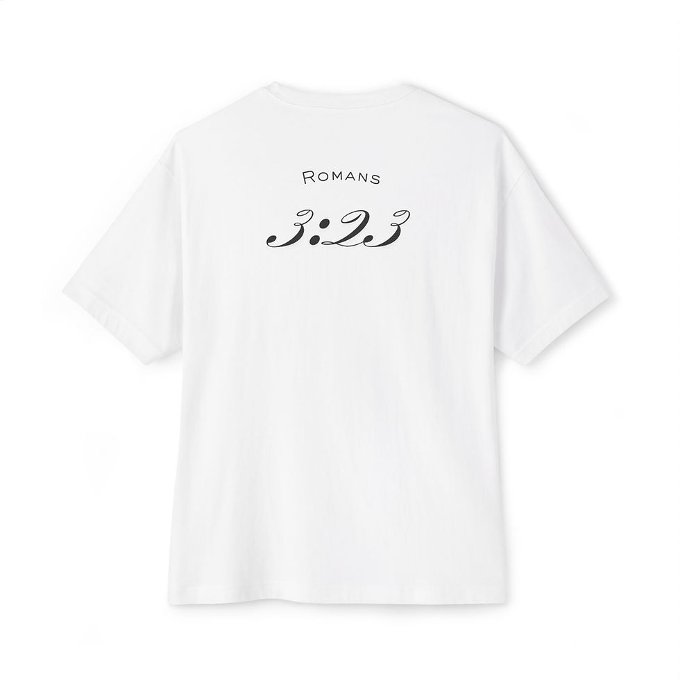 Unisex Simple Boxy tee