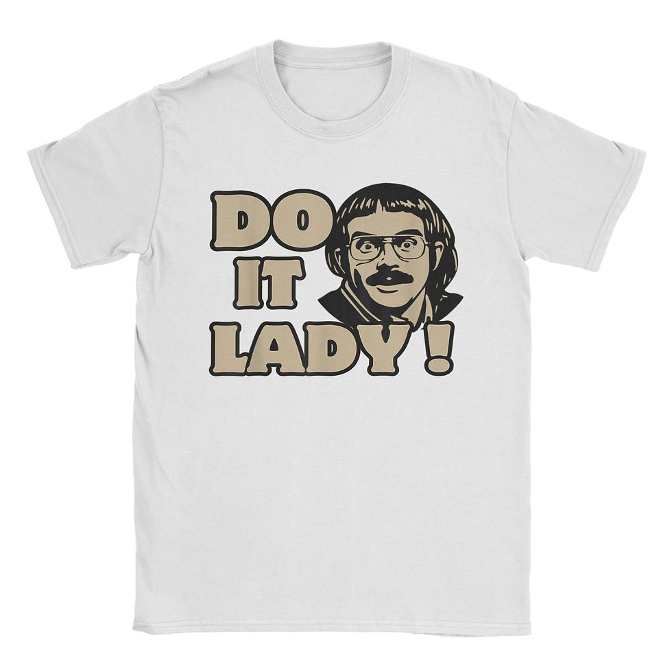 Thumbnail: Funny 'Do It Lady' T-Shirt – Men’s Cotton Crewneck Short Sleeve Tee