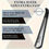 Thumbnail: Extra-Long 41.91cm Stainless Steel Shoehorn with Slip-Resistant Handle - Durable
