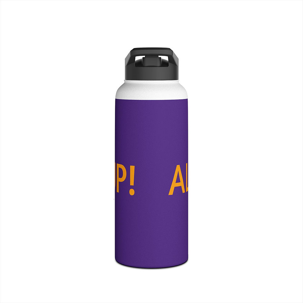 Thumbnail: AlzFiredUp! Stainless Steel Water Bottle