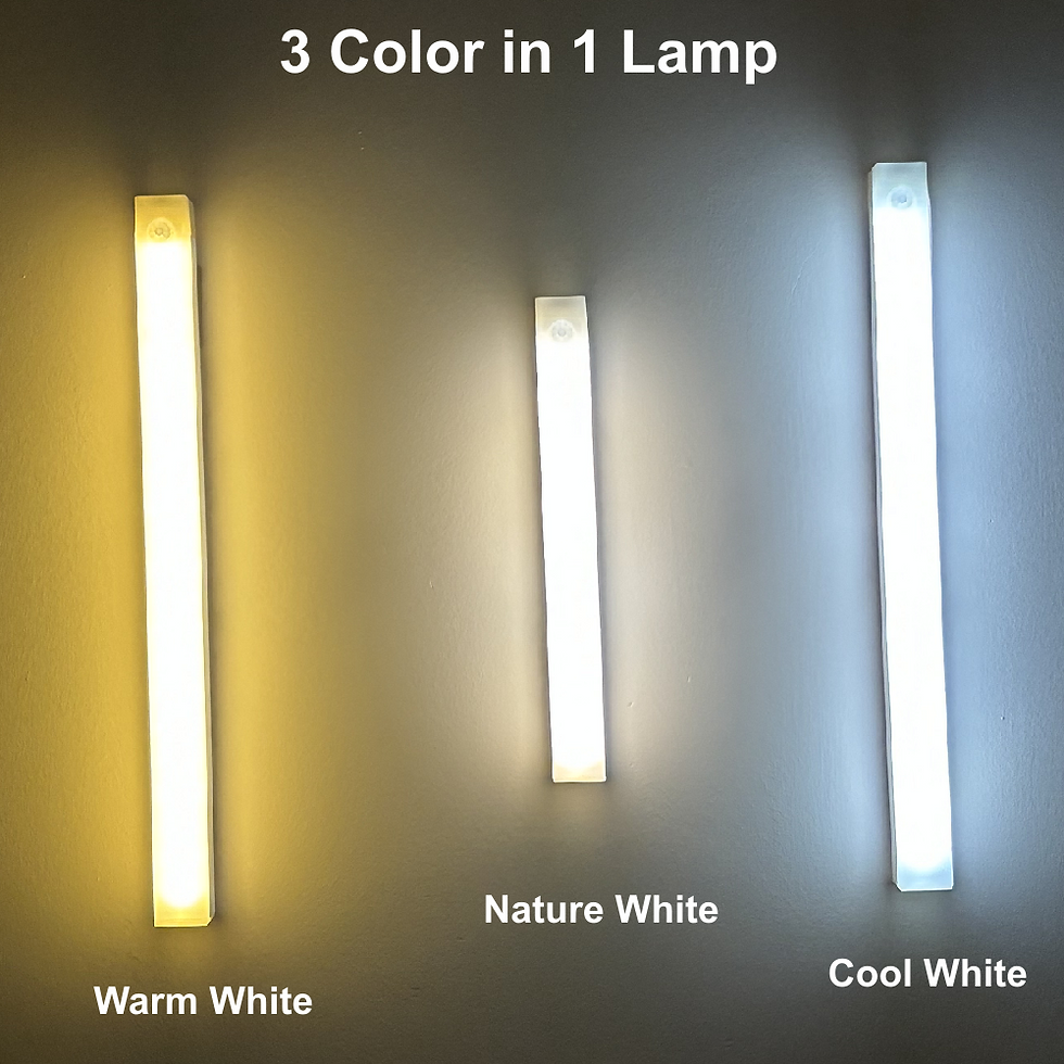 Thumbnail: Type C Rechargeable LED Night Light PIR Motion Sensor Under Cabinet Lamp for Kit