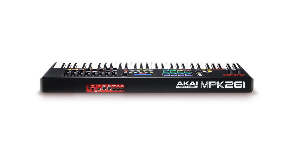 Thumbnail: AKAI Professional MPK261 - USB MIDI Keyboard Controller with 61 Semi Weighted...