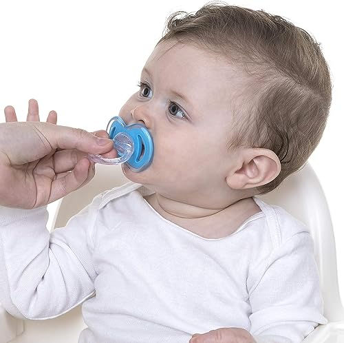 Thumbnail: Nuby 2-Pack Gum-EEZ Pacifier Teethers, Colors May Vary