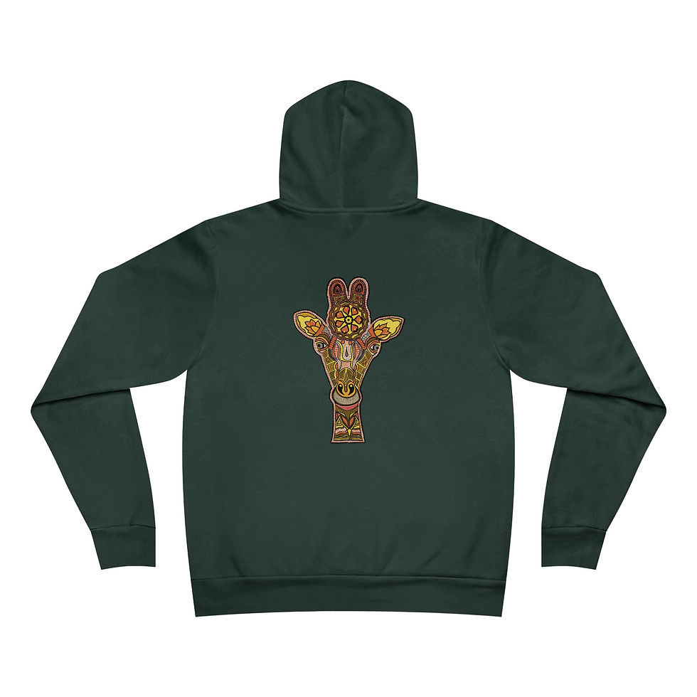 Thumbnail: Bohemian Giraffe Comfort Hoodie