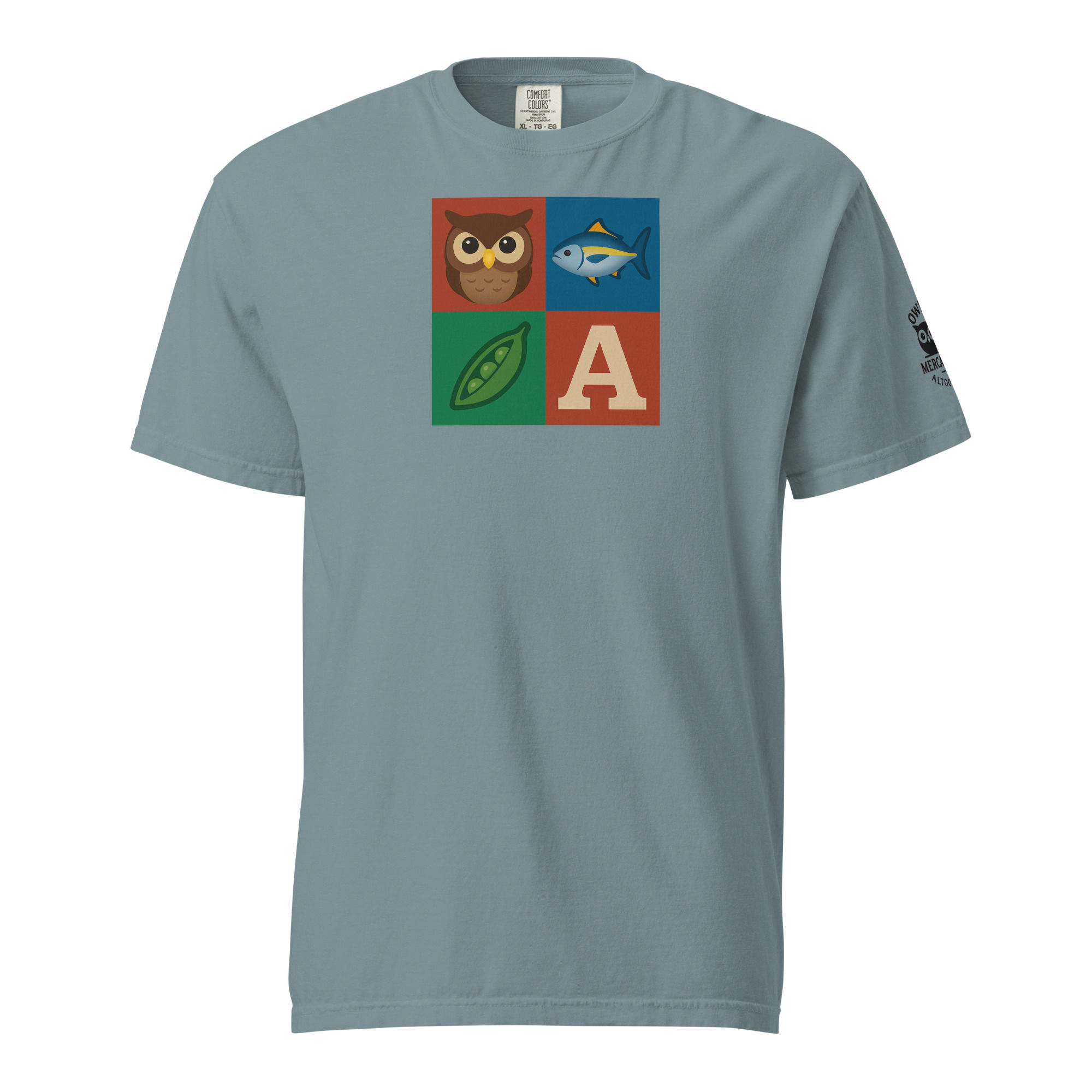 Owl Tuna Emogi - Unisex heavyweight t-shirt