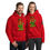Thumbnail: Cozy sweatshirt with colorful 3D fox art and playful holiday message for unique seasonal apparel lovers.