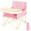 Thumbnail: Stylish and Durable High Chair with Adjustable Footrest and Detachable Cushion f