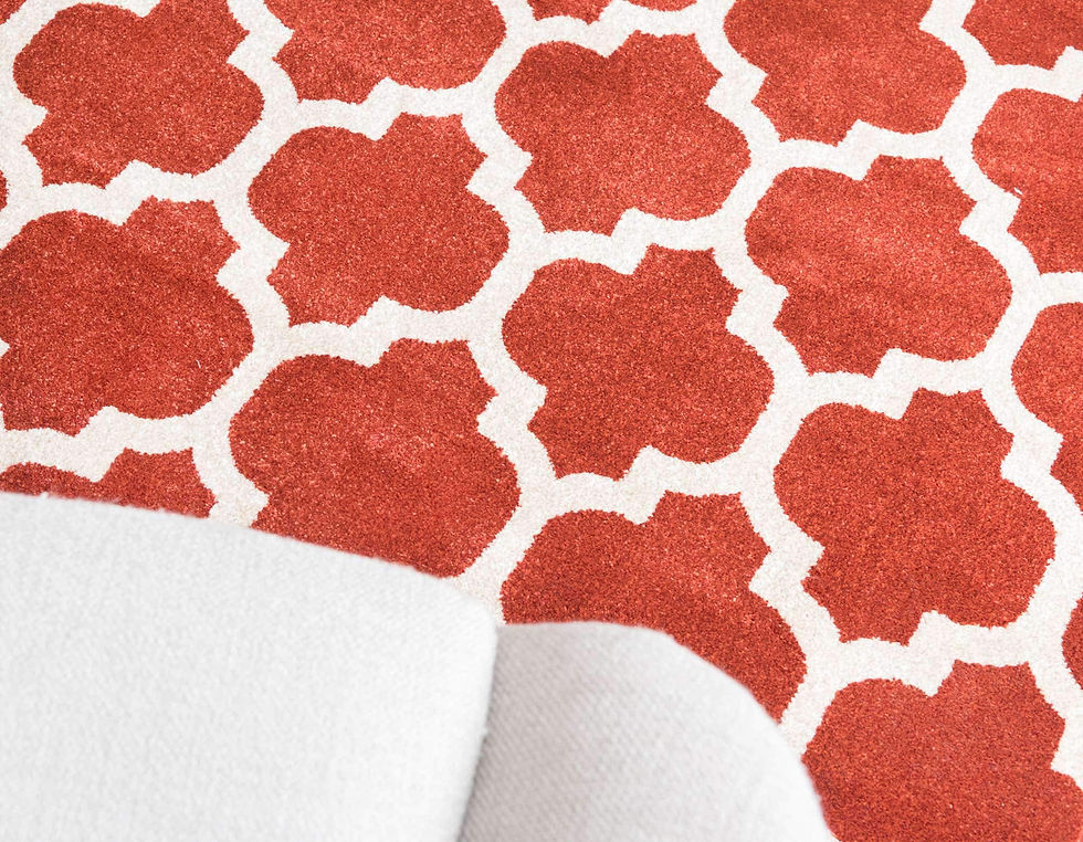 Thumbnail: Unique Loom Trellis Collection Area Rug - Philadelphia (7' 1" x 10' Rectangle...