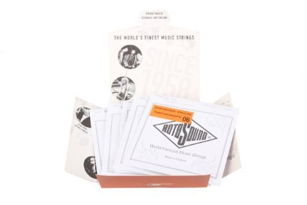 Thumbnail: Rotosound SM665 Swing Bass 66 Stainless Steel 5 String Bass Guitar Strings (4...