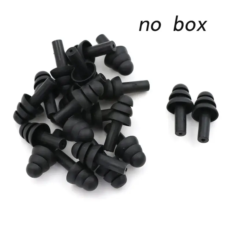 Thumbnail: 20PCs ear plugs sound insulation waterproof silicone ear protection earplugs ant